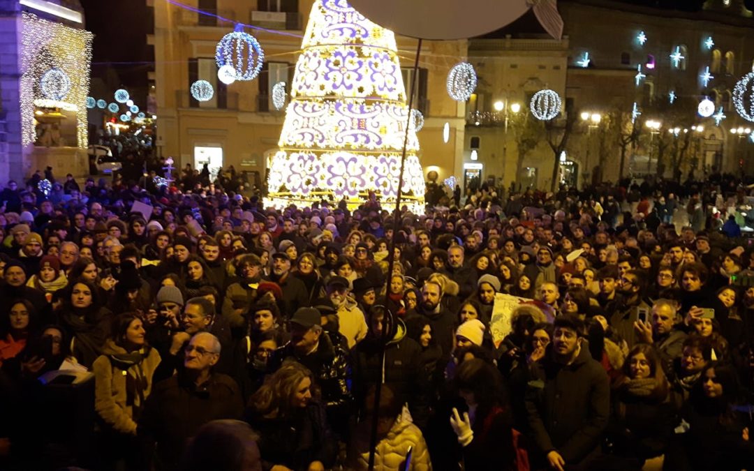 Le sardine lucane a Matera (foto dalla pagina fb Sardine Lucane)