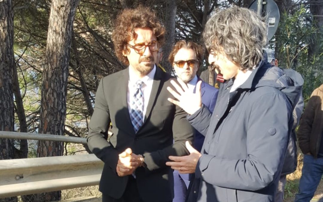 Infrastrutture, l’ex Ministro Toninelli nel Vibonese per verificare le condizioni della strada provinciale 23