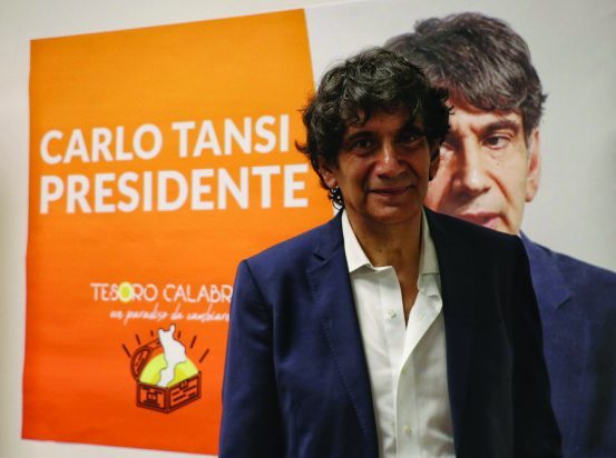 Carlo Tansi lascia la politica: «Questioni legate al mio stato di salute»