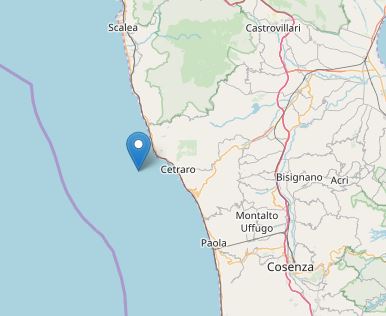 Trema la Calabria, terremoto 3.8 nel Cosentino e sciame sismico ad Albi