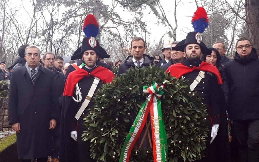 Gasparri alla Cerimonia di Basovizza