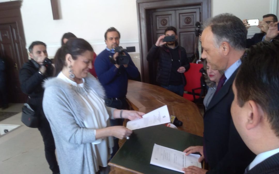 VIDEO – La cerimonia di proclamazione del nuovo presidente della Giunta Regionale Calabrese, Jole Santelli
