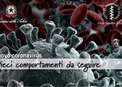 CORONAVIRUS - 10 Comportamenti da seguire