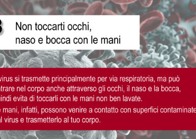 CORONAVIRUS - Consiglio n. 3