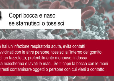CORONAVIRUS - Consiglio n. 4