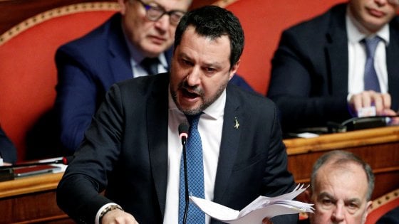 Il leader della Lega, Matteo Salvini