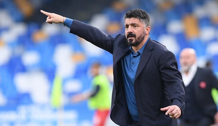 Rino Gattuso, allenatore del Napoli