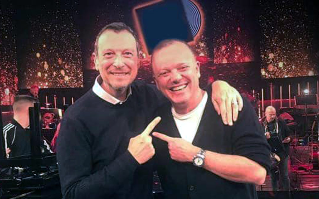 Gigi D'Alessio al Festival di Sanremo con Amadeus