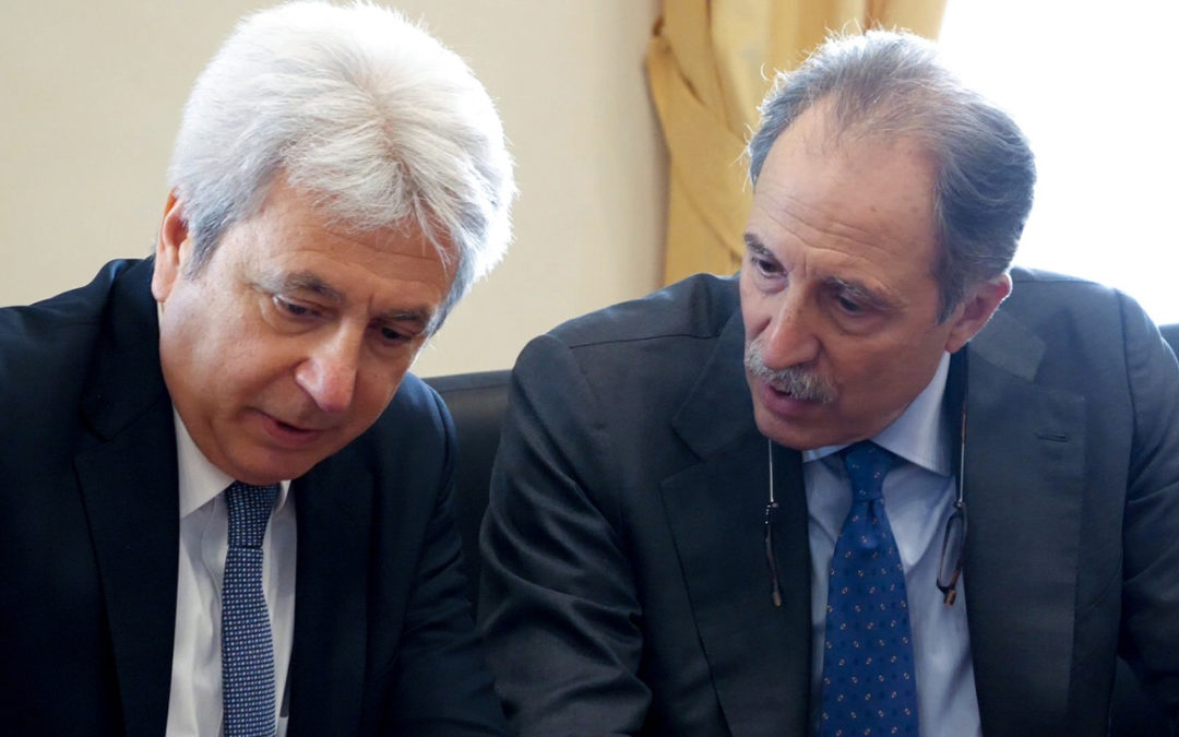 Annunziato Vardè e Vito Bardi