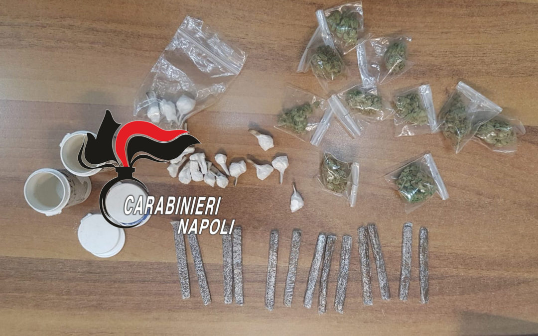 Droga: arrestate 2 persone ad Afragola