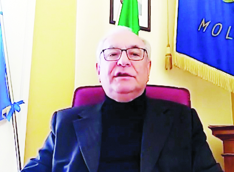 Il sindaco di Moliterno, Giuseppe Tancredi