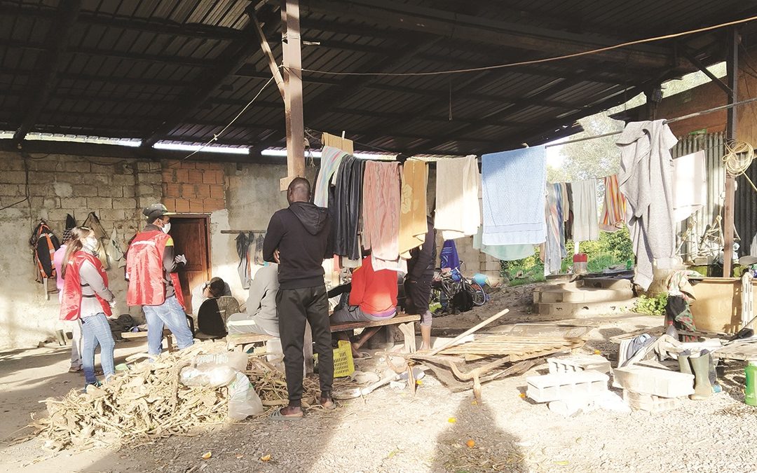 Gli “insediamenti informali” degli immigrati nella Piana di Gioia Tauro