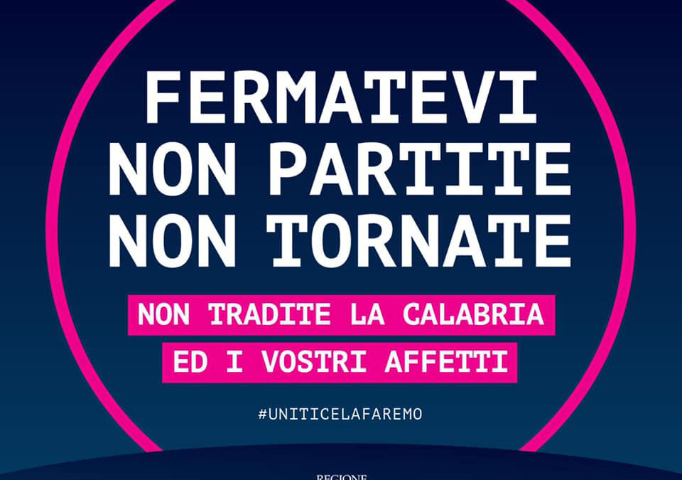 L'appello lanciato sui social da Jole Santelli
