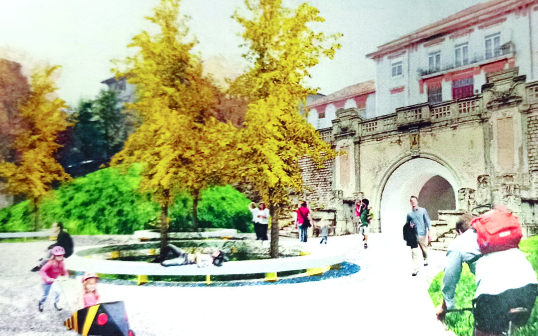 La piazza-giardino del progetto vincitore