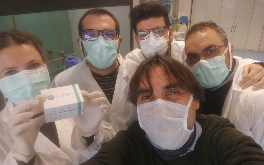 Il team di ricercatori dell'Unical