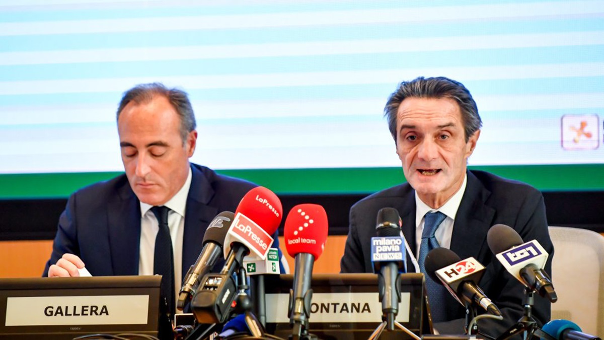 Giulio Gallera, Attilio Fontana