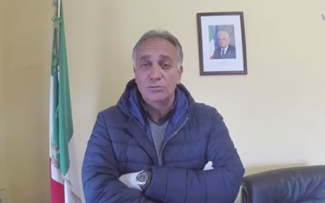 Il sindaco Eduardo Vivacqua