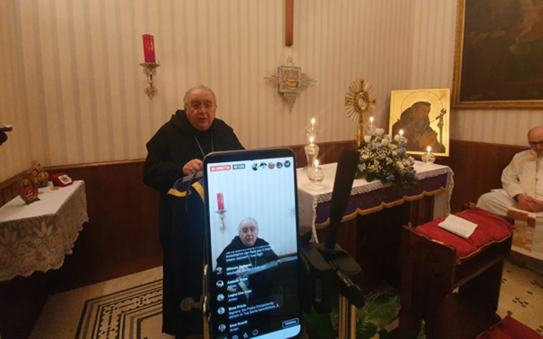 Il vescovo Giuseppe Fiorini Morosini