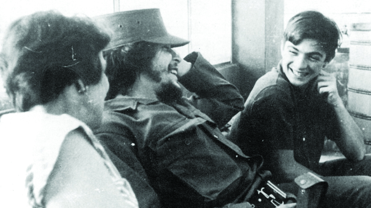 Ernesto Guevara con  Juan Martín da ragazzino