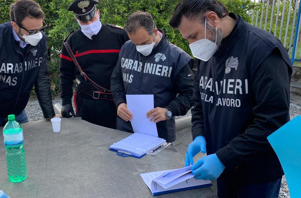 Covid-19, Fase 2. Controlli nelle aziende, Task force dei Carabinieri