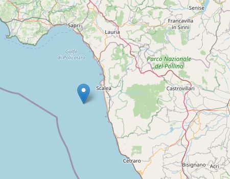 Terremoto nella notte in provincia di Cosenza: magnitudo 3.2