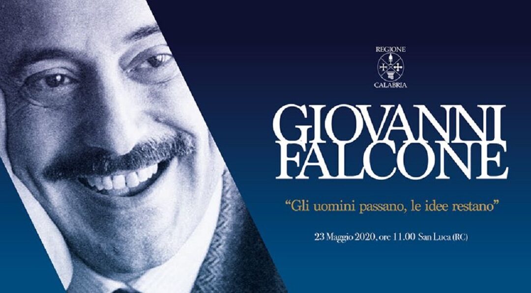 La Regione organizza a San Luca una cerimonia per ricordare Giovanni Falcone