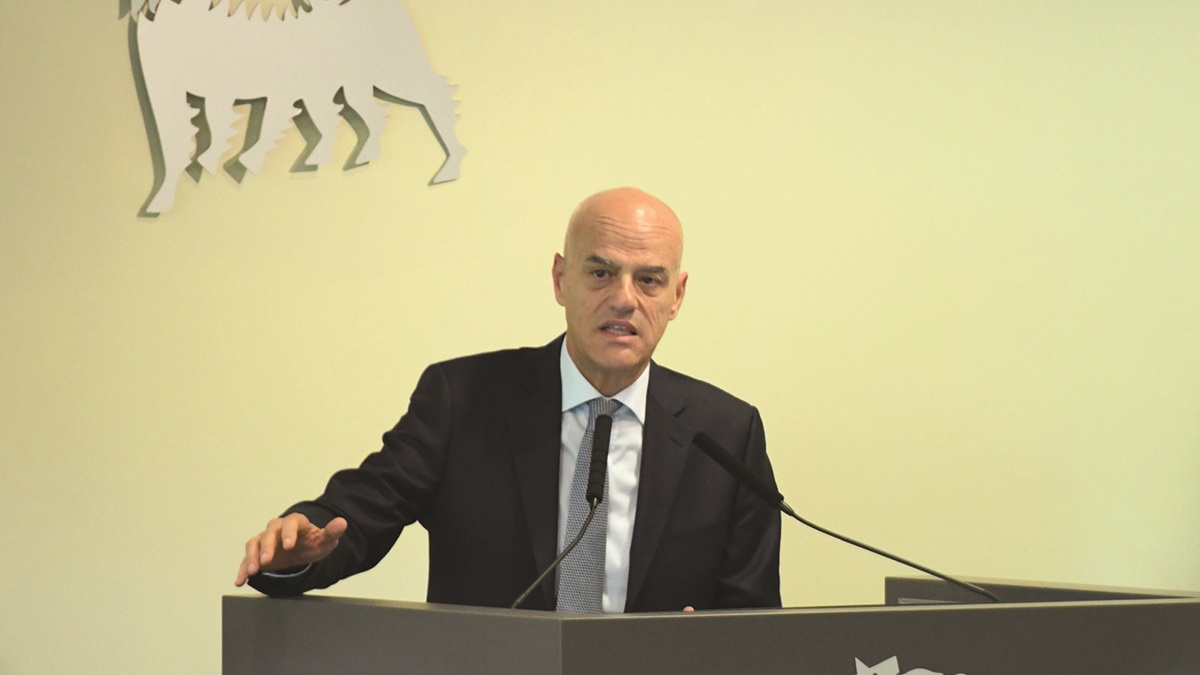 L’ad Eni Claudio Descalzi