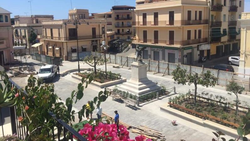 Tropea, terminati i lavori di riqualificazione di piazza Vittorio Veneto