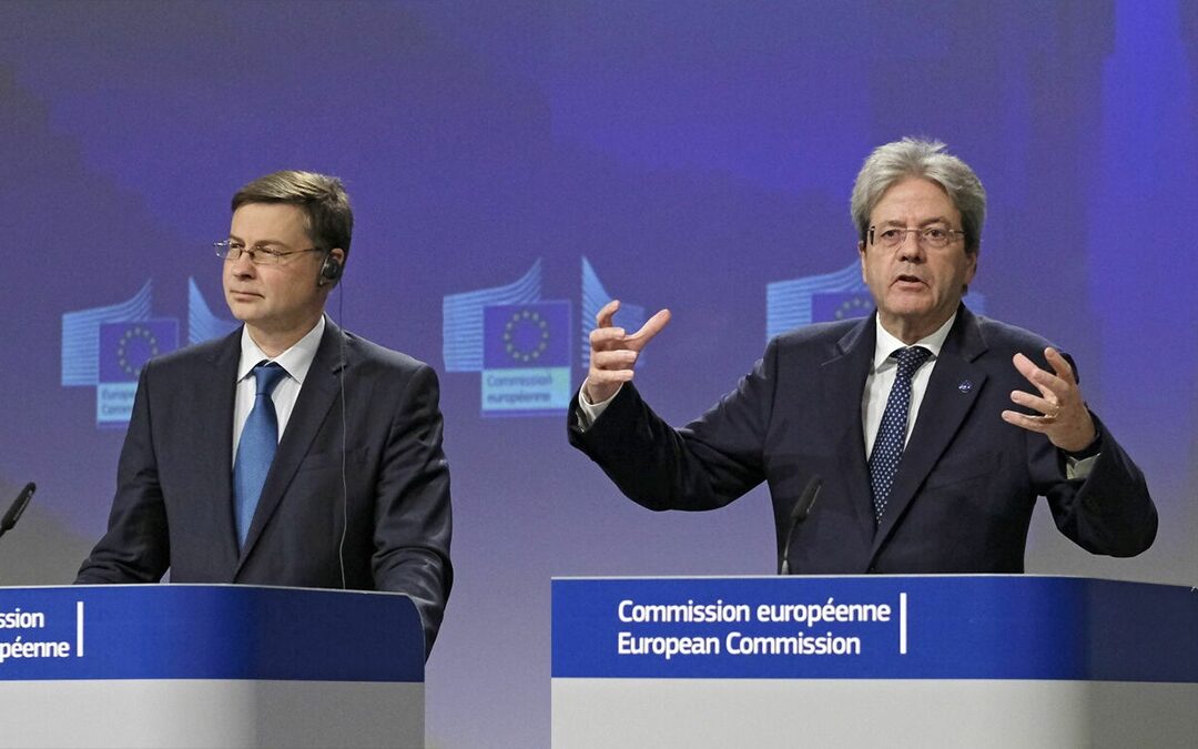 Vladis Dombrovskis e Paolo Gentiloni