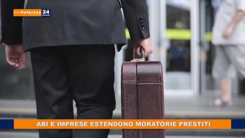 Abi e imprese estendono moratorie prestiti