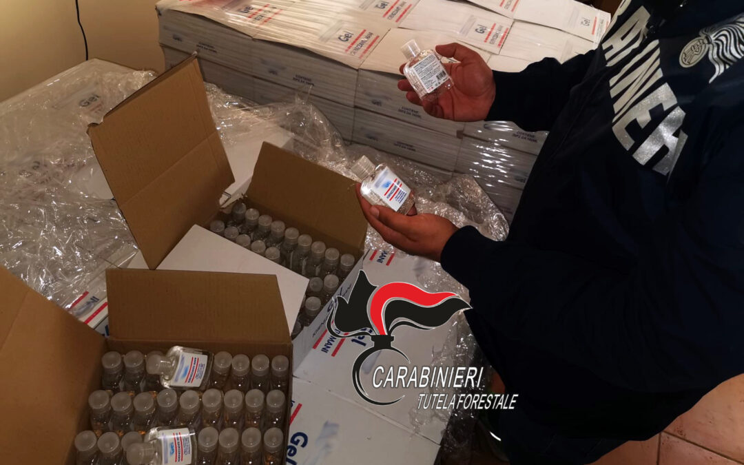Sapone venduto come gel antibatterico,  oltre 8mila flaconi sequestrati