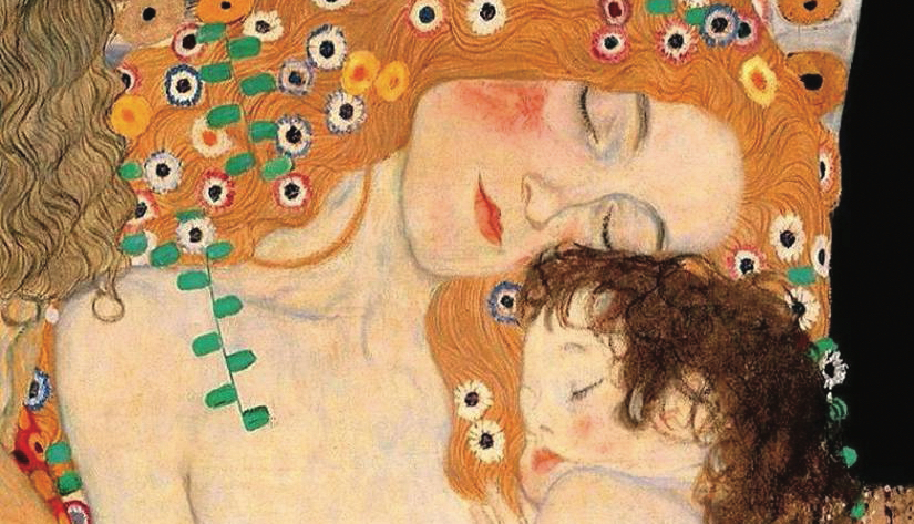 Gustav Klimt, dettaglio da “Le tre età della donna” (1905)