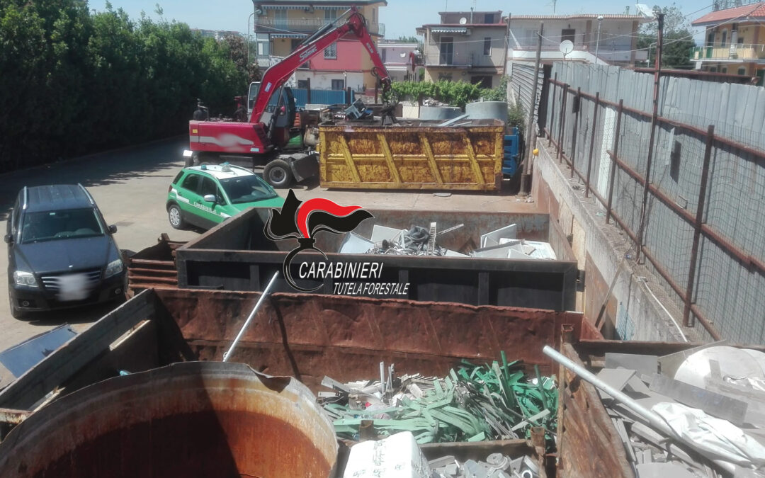 Pomigliano d’Arco: Smaltimento illecito di rifiuti, denunciate tre persone