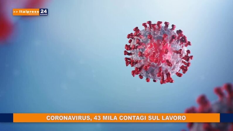 Coronavirus, 43 mila contagi sul lavoro