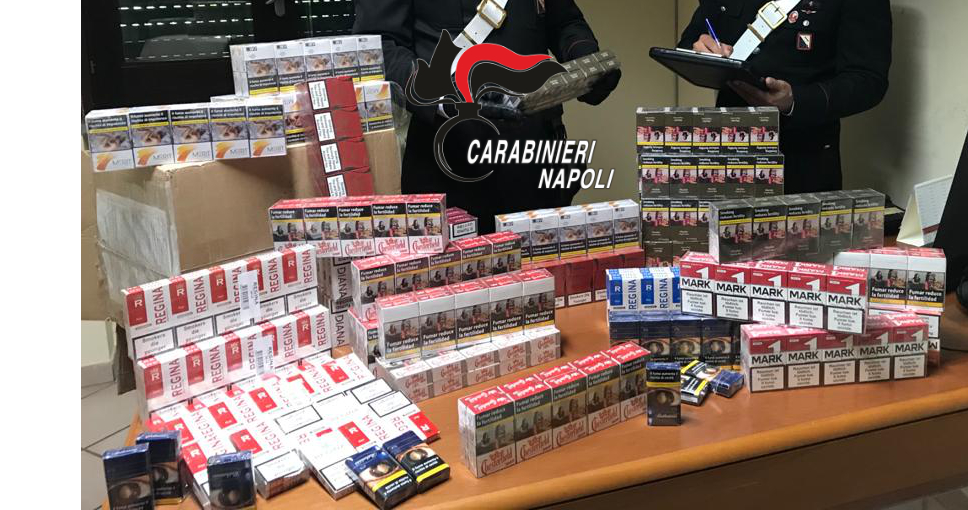 Nascondeva in casa tabacchi e valori bollati