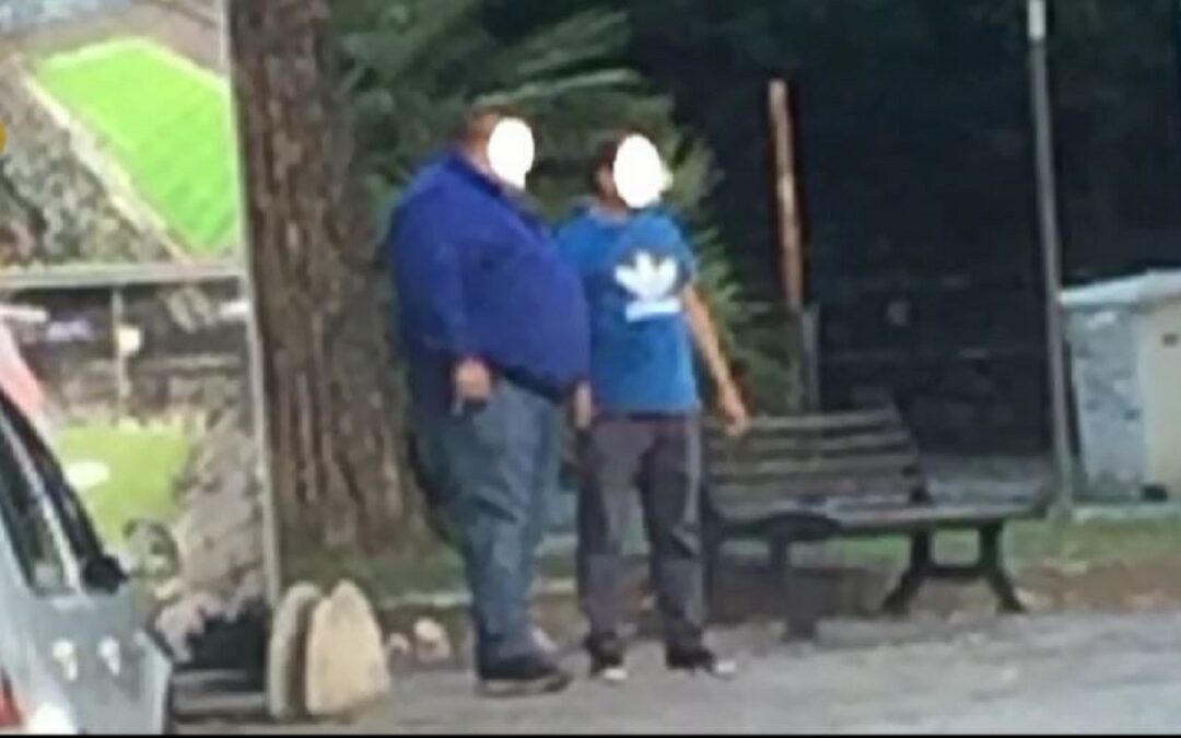 Un'immagine tratta dalle riprese a supporto dell'inchiesta