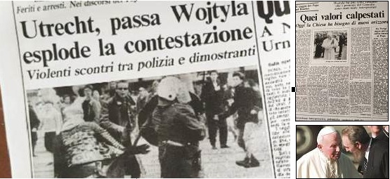 Quando Papa Wojtyla in Olanda fu contestato