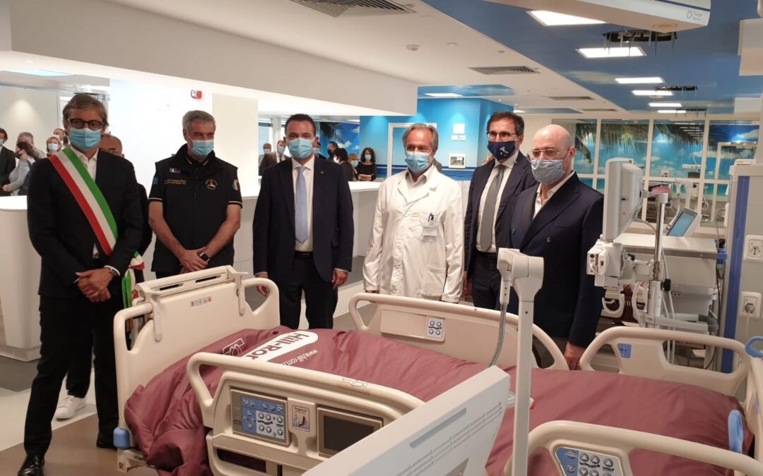 Nuovo Hub per la terapia intensiva all’ospedale Infermi di Rimini