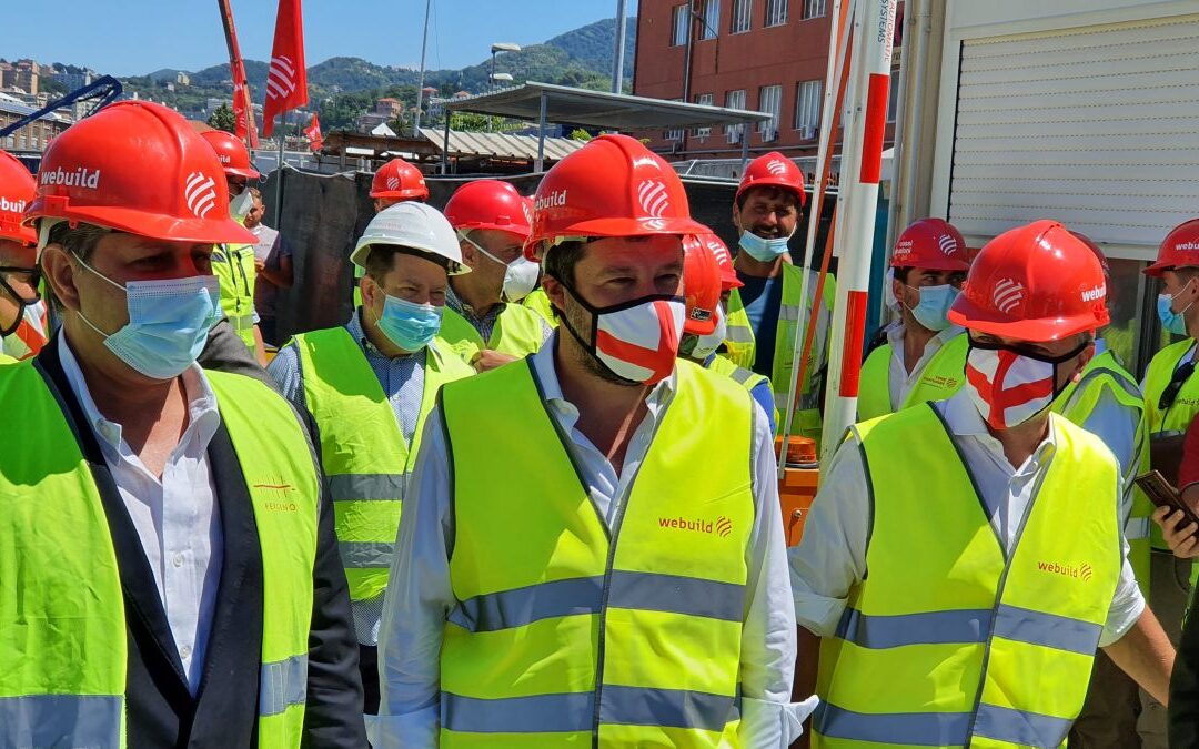 Salvini “Il modello Genova l’unico per ripartire”
