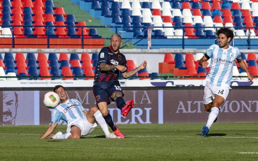 Carretta segna la rete del 2-0