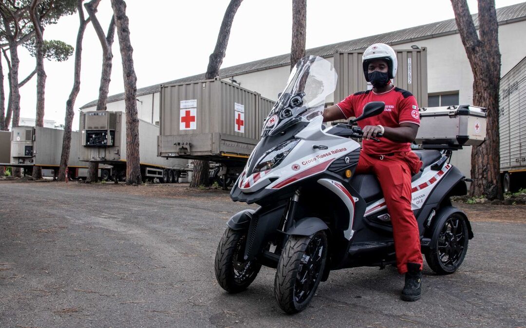 La Croce Rossa Italiana sceglie Qooder e acquista 11 veicoli