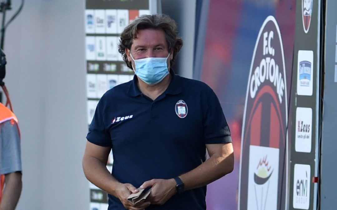 Giovanni Stroppa, allenatore del Crotone appena promosso in Serie A