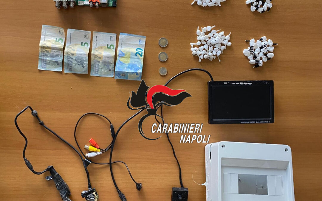 Caivano: Carabinieri arrestano 24enne per detenzione di stupefacenti