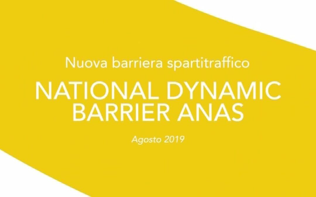 Dall’Anas nuova barriera spartitraffico