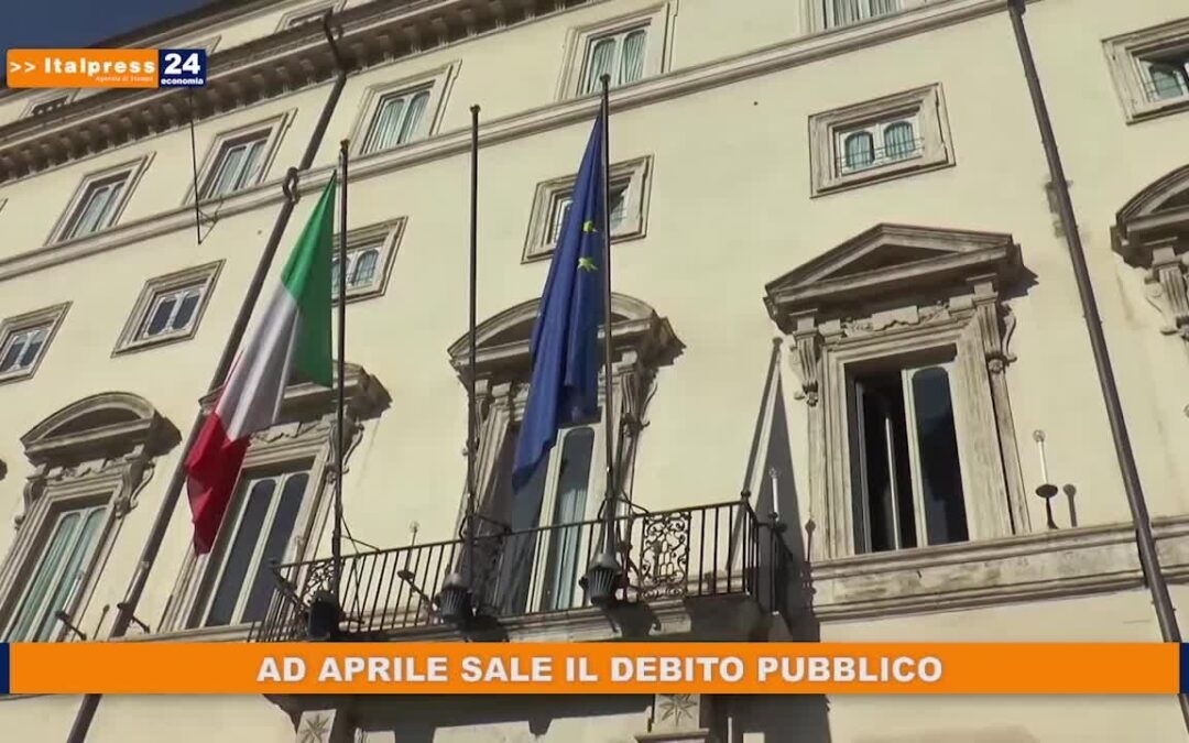 Ad aprile sale il debito pubblico