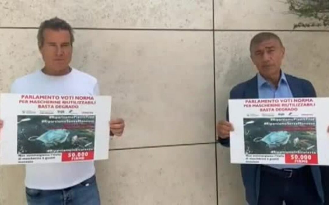 Pecoraro Scanio “Bene emendamento per freno mascherine usa e getta”