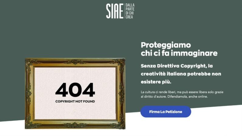 Siae “Recepire subito direttiva Ue sul copyright”