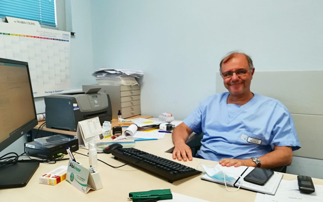 Mario Ciuffi, responsabile dell’endoscopia dell'Irccs Crob di Rionero in Vulture (PZ)