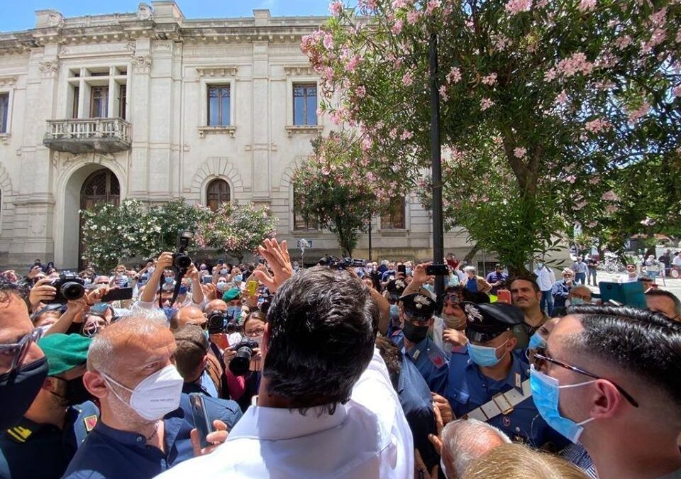 Matteo Salvini a Reggio Calabria
