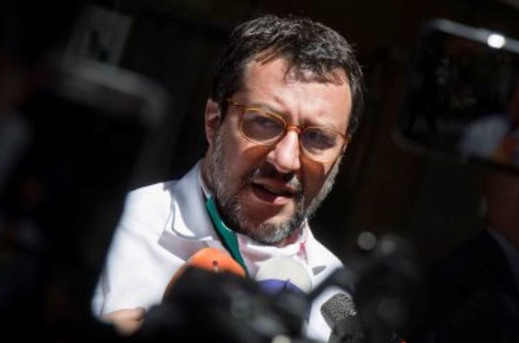 Il leader della Lega Matteo Salvini